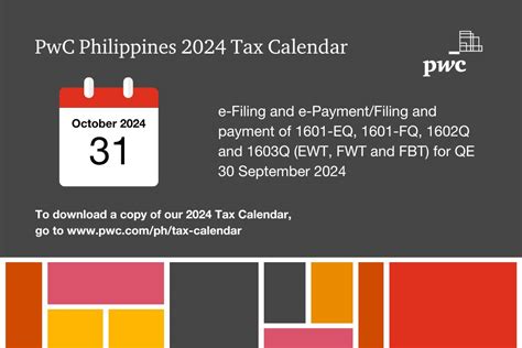 pwc philippines|pwc philippines tax calendar.